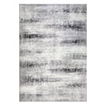 thumbnail image 1 of 594598 Zielle Soft Shag Painterly Modern Rug Gray Area Rug Rectangle 5'3" x 7'7", 1 of 9