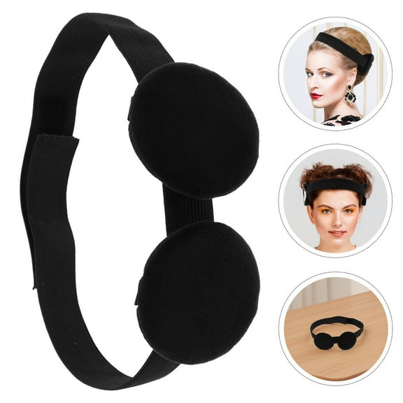 UPKOCH 1Set Wig Lace Melting Band Black Elastic Band Ear Protection For Women Wig Wearers