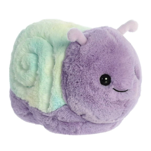 Aurora - Medium Purple Spudsters - 10.5" Emily Snail - Adorable Stuffed Animal