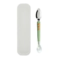 thumbnail image 1 of Cuillère pour Bébé en Silicone, Cuillère à Purée Cuillère pour Aliments pour Bébé Couverts pour Bébé Cuillère à Purée de Fruits Outil à Double Extrémité pour Purée de Fruits Purée de Pommes Cuillère, 1 of 6