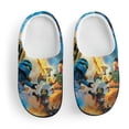 thumbnail image 3 of Ninjago Slippers for Kids, Cute Soft Plush Anti-slip Fluffy Fuzzy House Slippers Warm Soft Plush Non-Slip Indoor Outdoor Slip-on Shoes for Boys Girls, 3 of 8