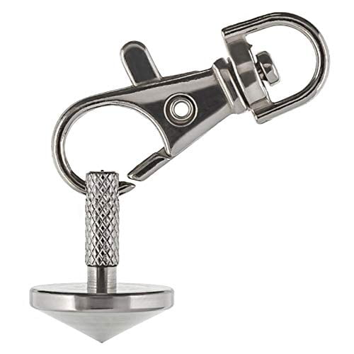 EDC Keychain Spinning Top + Snaphook For Easy Carry. Spins Forever (up to 6:24 Min). For Adults, Teens & Kids, Unique Gift for Men or Women. Precision ...