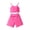 Rose, variant on WOLLED Baby Toddler Girls Sleeveless Camisole Top Shorts Set 2 PCS Summer Causal Cozy Shorts Outfit for 18M-6tT