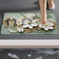 thumbnail image 5 of Btomtd 24"x16" Diatomite Three Dimensional Flower Doormat, Non Slip Quick Drying Floor Mat, Soft Washable Carpet and Area Rug for Bathroom and Foot Comfort, N, 5 of 6