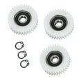 thumbnail image 1 of Ouitble Accesorio de Herramienta de Equipo de Embrague de Engranaje de Motor de Bicicleta eléctrica de 36 Dientes Profesional de Nailon para Motor de accionamiento Delantero, Medio, Trasero, 3 uds., 1 of 5
