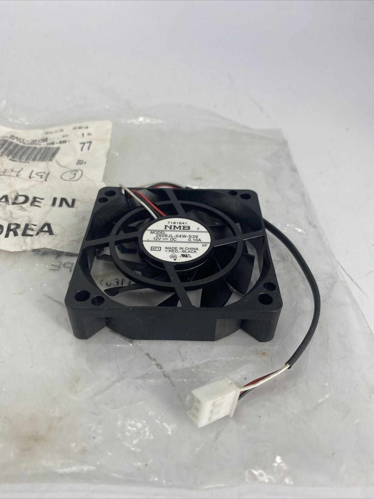 Samsung Genuine OEM DA31-00070E Refrigerator Evaporator Fan Motor Assembly