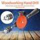 thumbnail image 5 of Taladro Manual, Taladro Manual, Larga Vida útil Acero Finamente Fundido Para Plástico, PVC, Madera Acrílica, Bambú, Metal Delgado Y Blando ANGGREK Otros, 5 of 8
