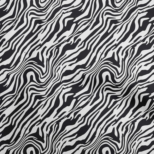 oneOone Velvet White Fabric Animal Skin Sewing Craft Projects Fabric Prints By Yard 58 Inch Wide