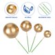 thumbnail image 2 of FELTECHELECTR NUOBESTY 12 piezas de adornos para tartas con forma de palillos creativos para tartas, adornos para cupcakes, decoraciones para postres, 2 of 6