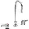 Delta 23C643 Double Handle 1.5GPM Ceramic Disc Widespread Bathroom Faucet - Chrome