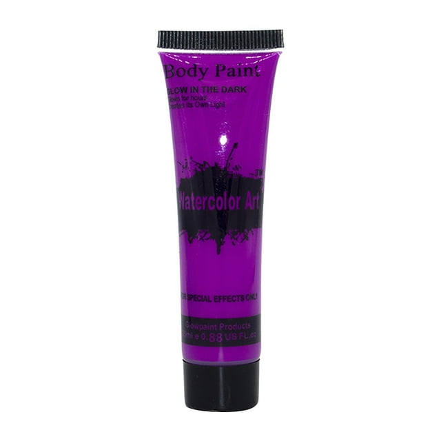 EGNMCR Body Painting Pigment Festive Paint Paste Hose Fluorescent Body Paint Paste 25ml A paste