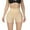 Beige, variant on Aueoeo Waist Cincher Shapewear Shorts for Women Boyshorts High Waist Body Shaper Shorts Panties Thigh Slimmers