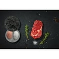 thumbnail image 7 of Fox Run Black Marble Double Salt Cellar, 4 x 4 x 2.5", 7 of 7