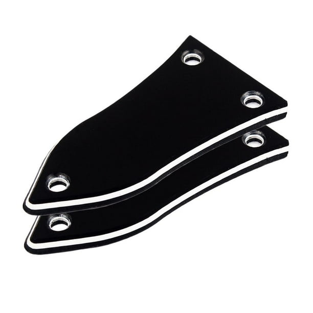 Cubierta de varilla de armadura de guitarra Sunnimix 2 Piezas ABS