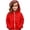 1-Red486, variant on Byoo Smile Letter Print Hoodie for Toddler Girls Long Sleeve Kangaroo Pocket Zip Up Hooded Jacket Comfort Sweatshirt for Kids