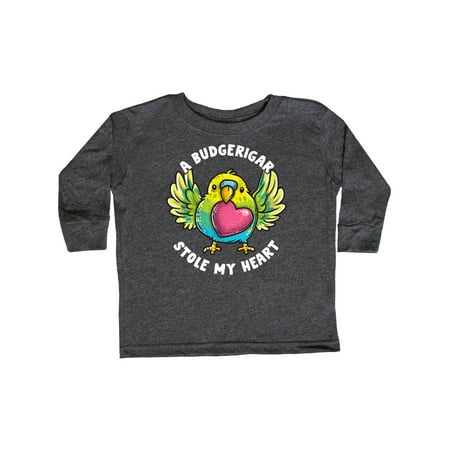 

Inktastic Budgie Bird Budgerigar Gift Toddler Boy or Toddler Girl Long Sleeve T-Shirt