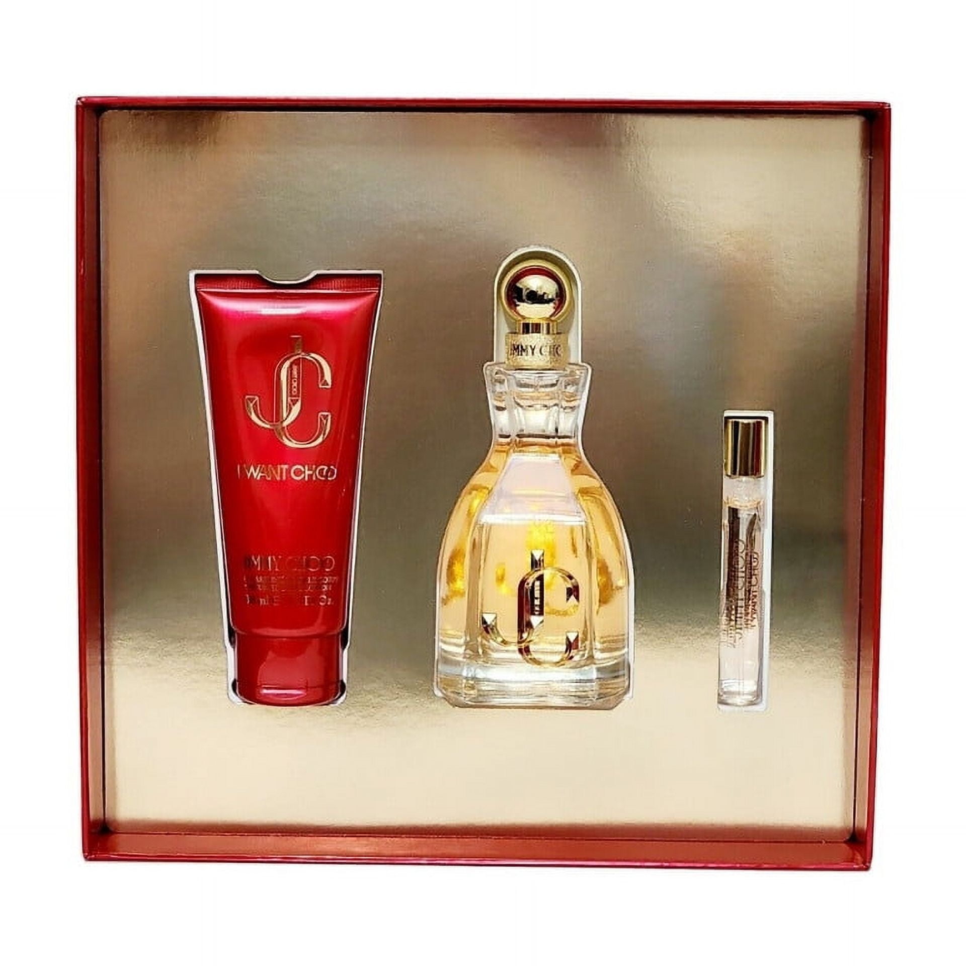 JIMMY CHOO I WANT CHOO Forever 4本セット Jimmy Choo Ladies 'I Want Choo Forever' Gift Set Perfume +