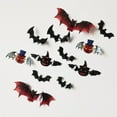 thumbnail image 1 of PEONAVET Wall Stickers Halloween Decoration PVC Wall Stickers Stereo Stickers, 1 of 1
