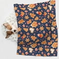 thumbnail image 6 of Naloa Gingerbread Delights Dog Blanket, 3 Sizes Cat Blanket for Indoor Cats Large Medium Small Dog Gifts-Small, 6 of 8