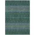 thumbnail image 2 of Addison Rugs Chantille Indoor/Outdoor Transitional Boho Green Washable Rectangle Rug, 5' x 7'6", 2 of 5