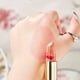 thumbnail image 3 of Lápiz labial que cambia de color con brillo labial de gelatina de cristal con infusión de flores - Bálsamo labial hidratante reactivo a la temperatura de larga duración con flores secas reales, 3 of 4