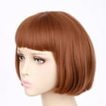 thumbnail image 2 of Onedor Women's Short Hair 50s Cosplay Wavy Wig (French Bob Cut), 2 of 7