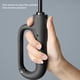 thumbnail image 3 of Cateissary Paraguas automático portátil con hebilla de anillo de 125CM, 10 paraguas de doble hueso para hombre, paraguas plegable con cierre Paraguas de lluvia Negro, 3 of 6