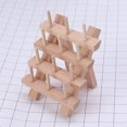 thumbnail image 3 of 12 Spool Wooden Folding Beech Reel Rack Bobbin Thread Rack and Organizer for Sewing Quilting Embroidery Craft, 3 of 7