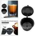 thumbnail image 5 of Stainless Steel Replacement Refillable Reusable Coffee Filter Basket Cup Style Brewer Coffee Tool Black, 5 of 9