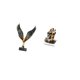 thumbnail image 5 of Estatua De Resina Acrílica Con Alas Extendidas, Escultura Feng Shui, Adorno De Escritorio, Regalo único Decorativo, Decoración De Mesa Para El Hogar, Bricolaje, Decoración De Chimenea De, 5 of 8