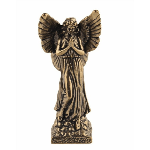 Ornement de Bureau pour Maison Figurine en Laiton Sculpture Solide Ornement de Table Rétro Design de Pâques pour Chambre