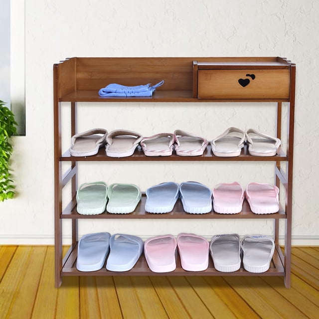 Storage,Multi Layer Natural Bamboo Show Holder Storage Rack Industry-Leading Standards