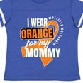 thumbnail image 4 of Inktastic I Wear Orange for My Mommy Multiple Sclerosis Awareness Boys or Girls Toddler T-Shirt, 4 of 5