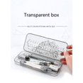 thumbnail image 3 of 9pcs Math Drawing Tool Set In Compass And Ruler Style, 3 of 3