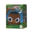thumbnail image 5 of MeMoi Women's Foot Pet Owl Crew Socks - Womens - Female, One Size, Navy, 5 of 5