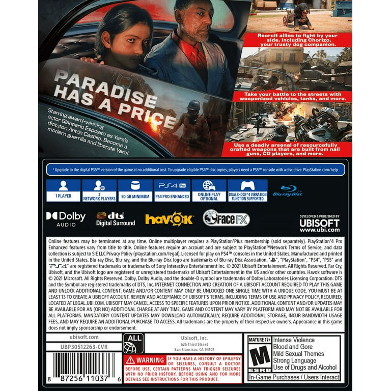 Far Cry 6: Limited Edition - PlayStation 4 
