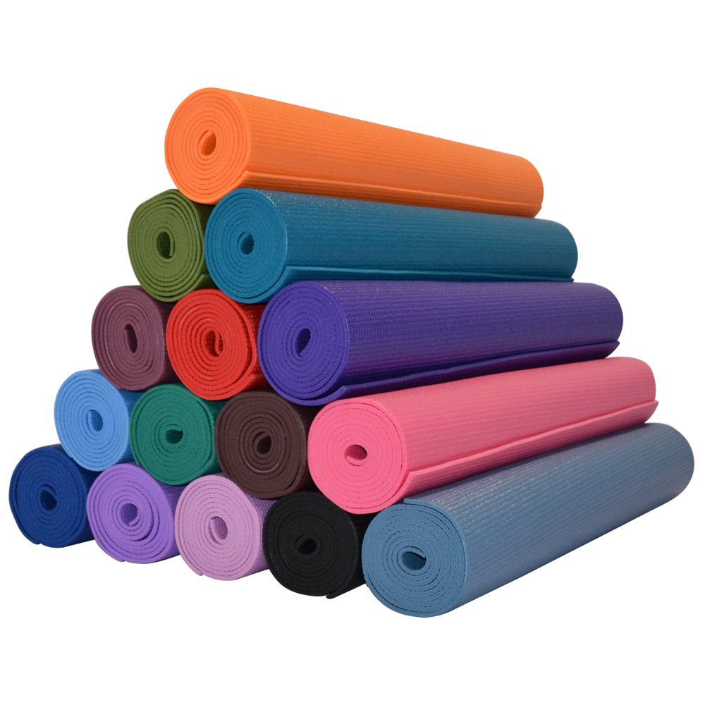 Yoga Direct 1/8 Inch Standard Gray Yoga Mat