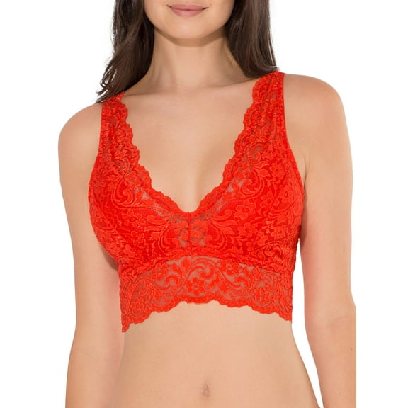 Smart & Sexy Women's Signature Lace Deep V Bralette, Style-SA874