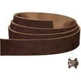 thumbnail image 4 of ELW 9-10 oz. 3.6-4mm Whiskey Tobacco Straps, Belts, Strips 1.75"x72" 4.5x183cm - Belt Grade Latigo Leather for Cowhide Heavy DIY Craft - Pet Collars, Blanks, Accessory, Jewelry, Key Chains, 4 of 9