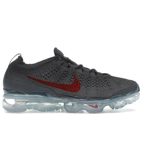 Nike Men's Air VaporMax 2023 Flyknit Dark Grey Gym Red Running Shoes, from StockX