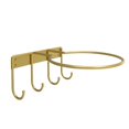 thumbnail image 4 of MYG Wall Mount Ball Holder with 4 Hook Metal Rack for Basketball Football Volleyball, 4 of 8