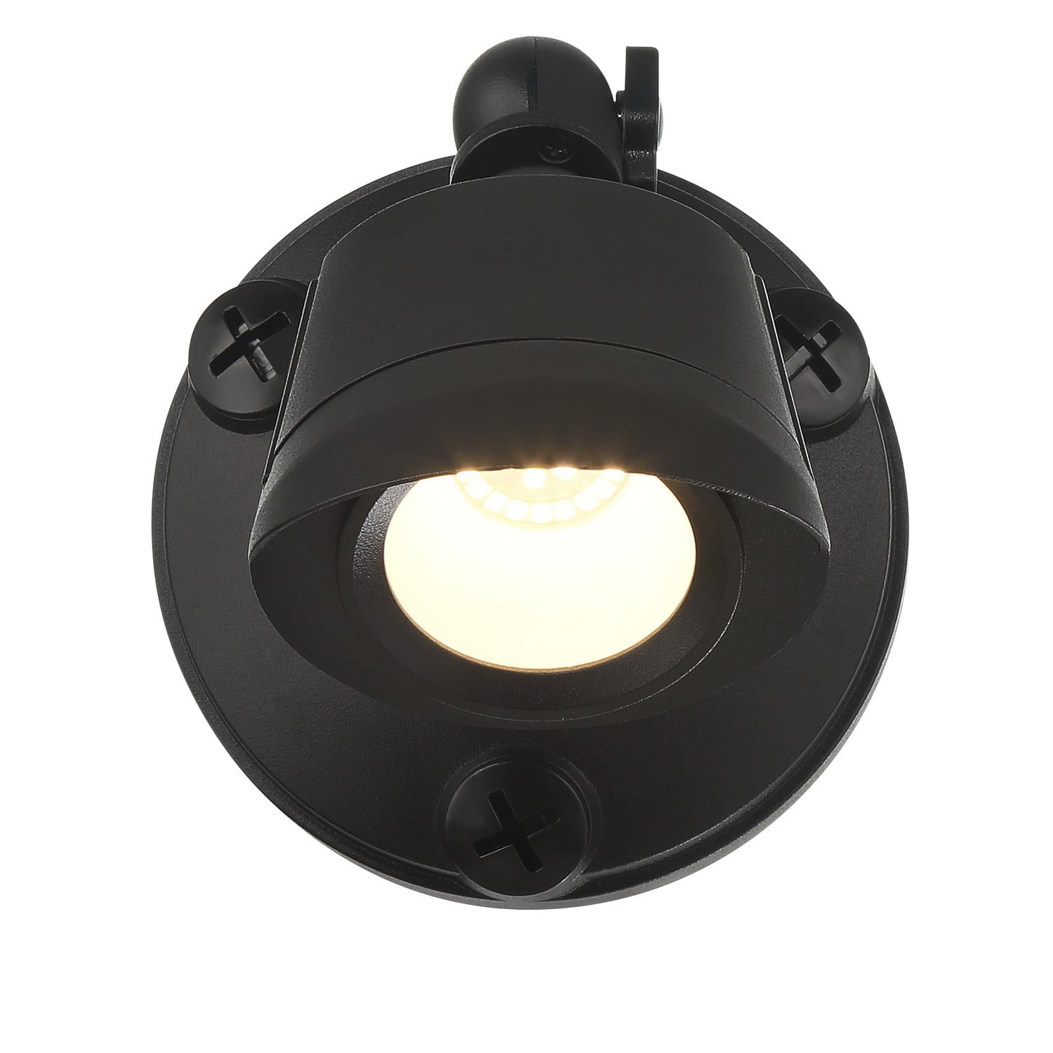 LED Single Flood Light in Black