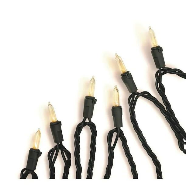 Holiday Living 25.2ft 100Light Plugin Bulbs LED Miniature String