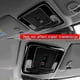 thumbnail image 4 of Car Glossy Black Interior Front Reading Light Lamp Cover Trim Sticker For Honda Vezel HR-V HRV 2021 2022, 4 of 5