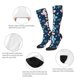 thumbnail image 3 of Fotbe Seahorses And Plants Calcetas Divertidas Estampadas para Hombre y Mujer, Calcetas de Algodón hasta la Rodilla para Caminar, Correr, Enfermería y Embarazo, 3 of 6
