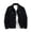 a01Black, variant on LODIENY Men's Ripped Denim Jacket Patchwork Fringe Slim Fit Jean Jackets Vintage Distressed Stylish Streetwear Coat Button Down Collared Cowboy Outerwear Black XXL