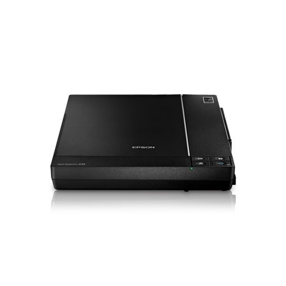 Epson Perfection V33 Flatbed Photo & Document Scanner – 4800 dpi Color Scanner, USB 2.0 Compact