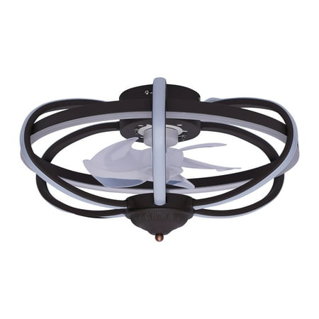 

CNCEST 3 Speeds Modern Simple Ceiling Fan Light LED Chandelier Fan Lamp With Remote