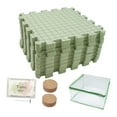 thumbnail image 4 of segolike 9 Pieces Blocking Mats for Knitting DIY Double Sided Printing for Needlework green, 4 of 9