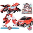 thumbnail image 2 of ¡Grande! Juguetes de Robot de transformación ABS Tobot para niños, juguetes de animales de dibujos animados de Corea, juguetes de Anime Tobot deformación, coche, avión, regalo Fivean unisex, 2 of 2